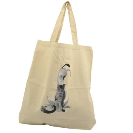 Torba na zakupy bawełniana 55x54x10cm mix